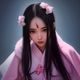 美女玩逼每日热门榜专区封面，温暖绿色调插画